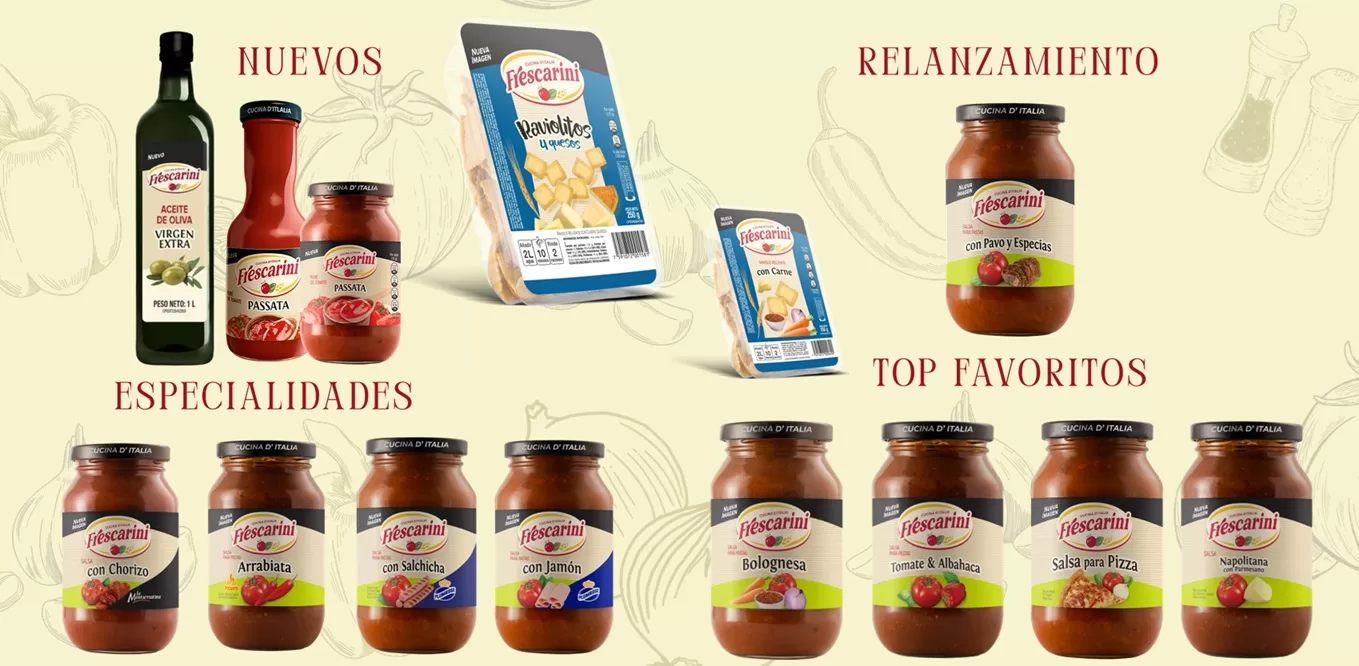 De la tradición de la nonna a la sazón venezolana: Frescarini™ presentó la evolución de su portafolio
